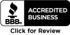 Better Business Bureau Accredited Business - Click for Review