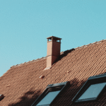 Sun damage to a roof.